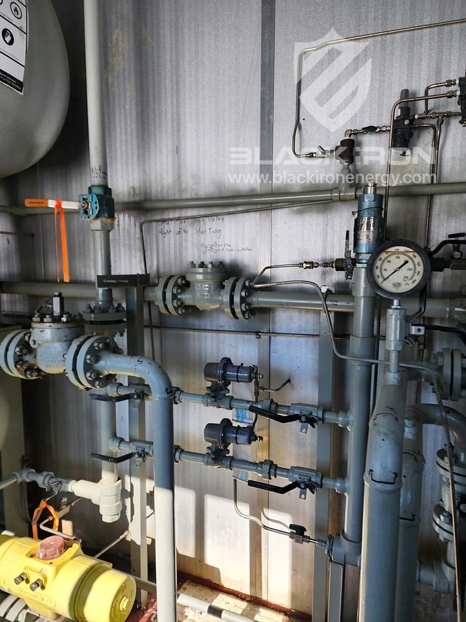 Used 36" Horizontal Sour Separator(1440 psi) with Blowcase(1650 psi)