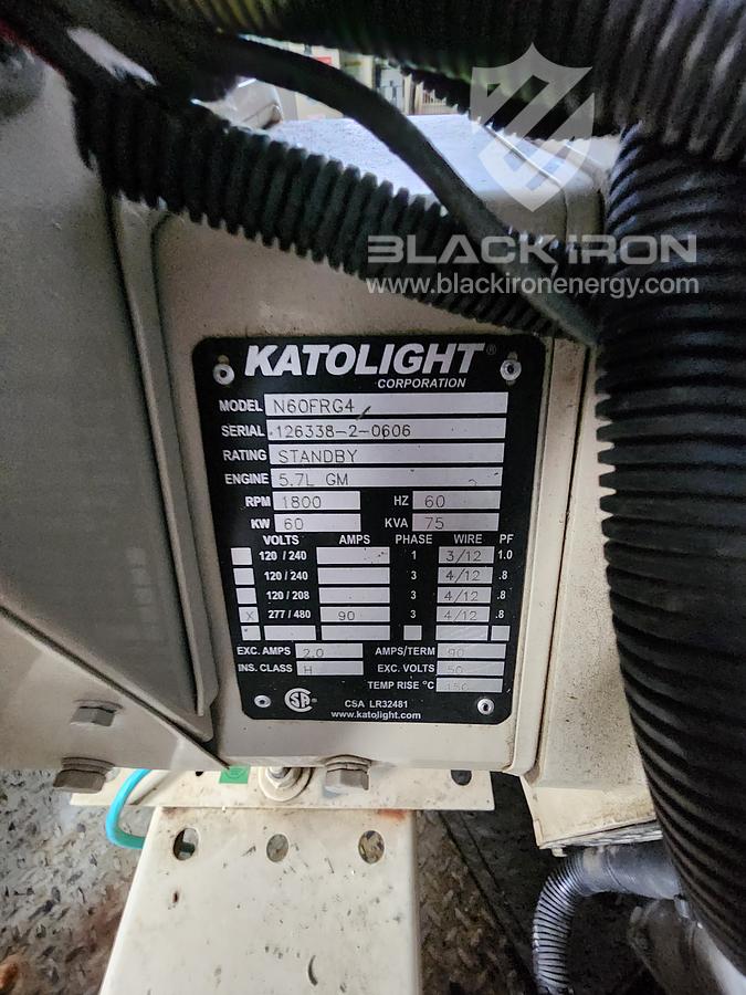 Used Dual 60kw Genset Package