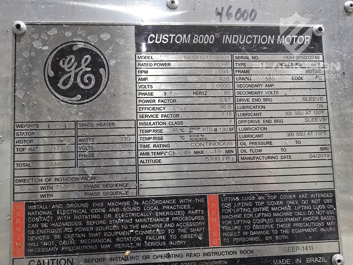 Used 5500 hp GE Electric Drive Ariel KBZ/6 4-Stage (1 of 4 Available)