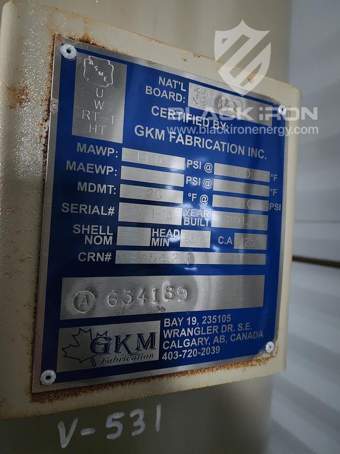 New Surplus 24" OD x 10' S/S Fuel Gas Sweetening Skid