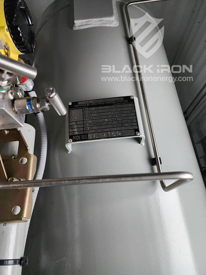 New Surplus 30" OD x 30' S/S x 1415 psig Sour Dehy