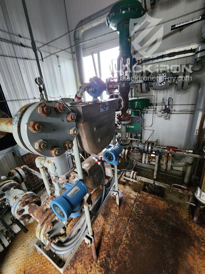 Used 30" x 10' Vertical Separator W/ 400BBL Tank and Coriolis Meter