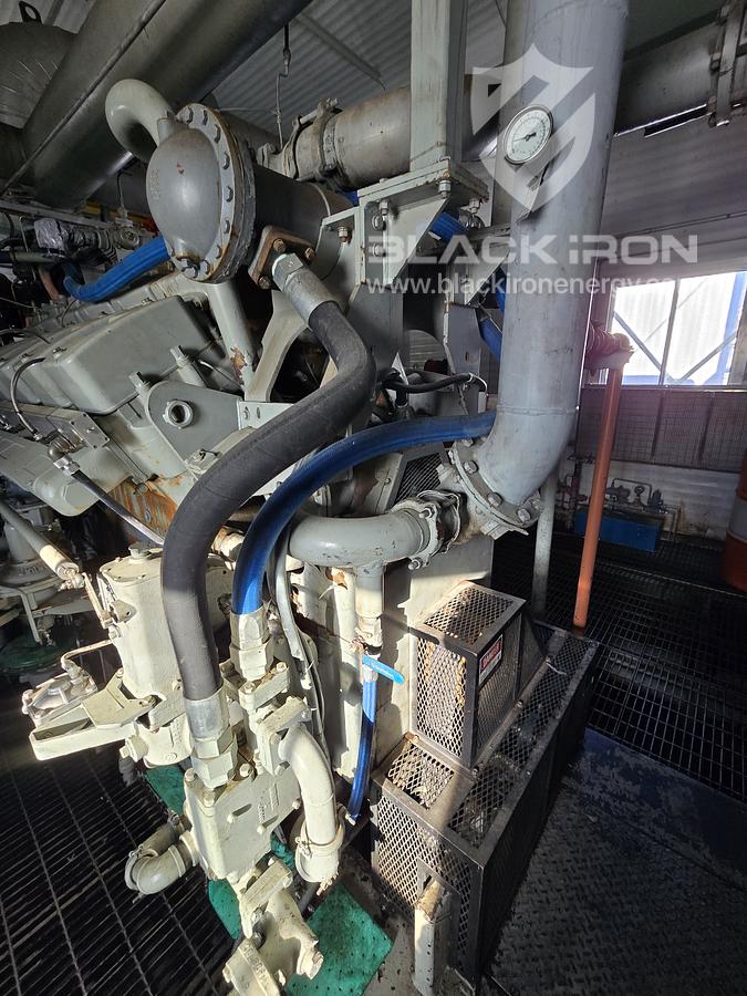 Used 1480 hp Waukesha L7042GSI Ariel JGK/4 2-Stage Sour Recip