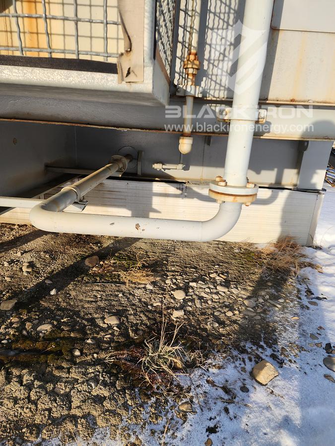 Used 1150 hp CAT G3516LE-A3 GE Gemini ES602 2-Stage Sour (1 of 2 Available)