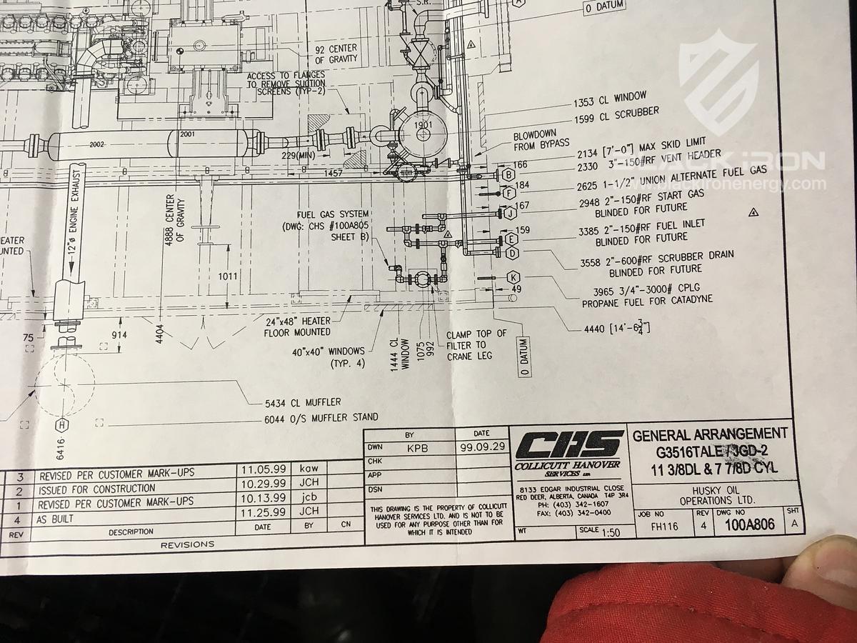 Used 3516 JGD-2 sour 2 stage