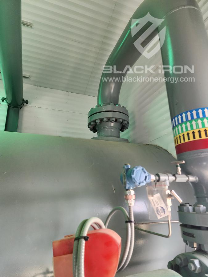 Used 60" OD x 20' S/S x 1450 psig MAWP 3-Phase Sour Separator