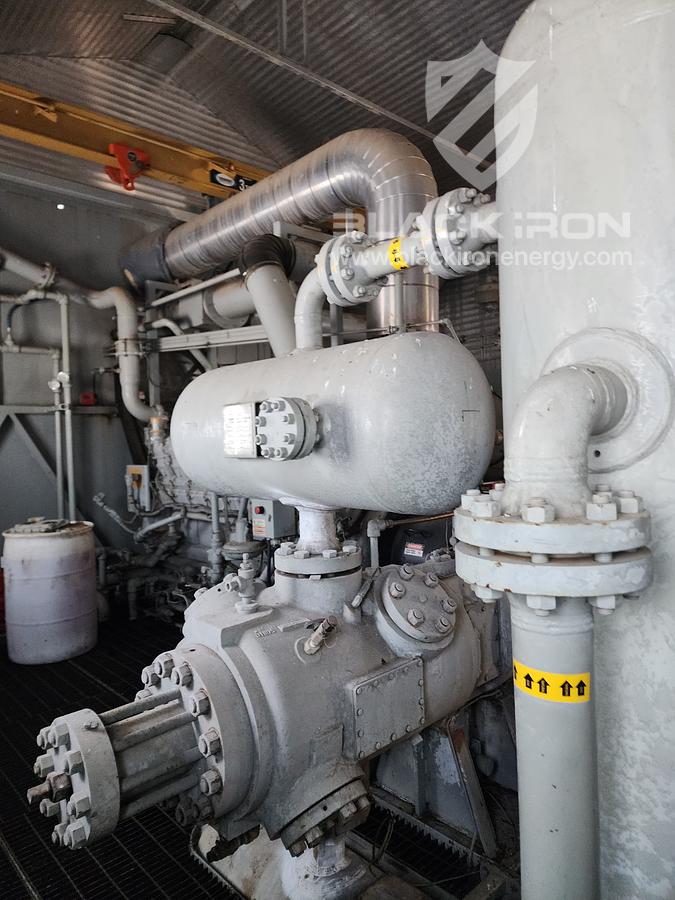 Used 1150 hp CAT G3516LE-A3 GE Gemini ES602 2-Stage Sour (1 of 2 Available)