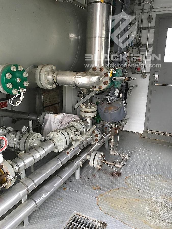 Used 48" X 16' 2127 psi Sour Horizontal 3 Phase Separator