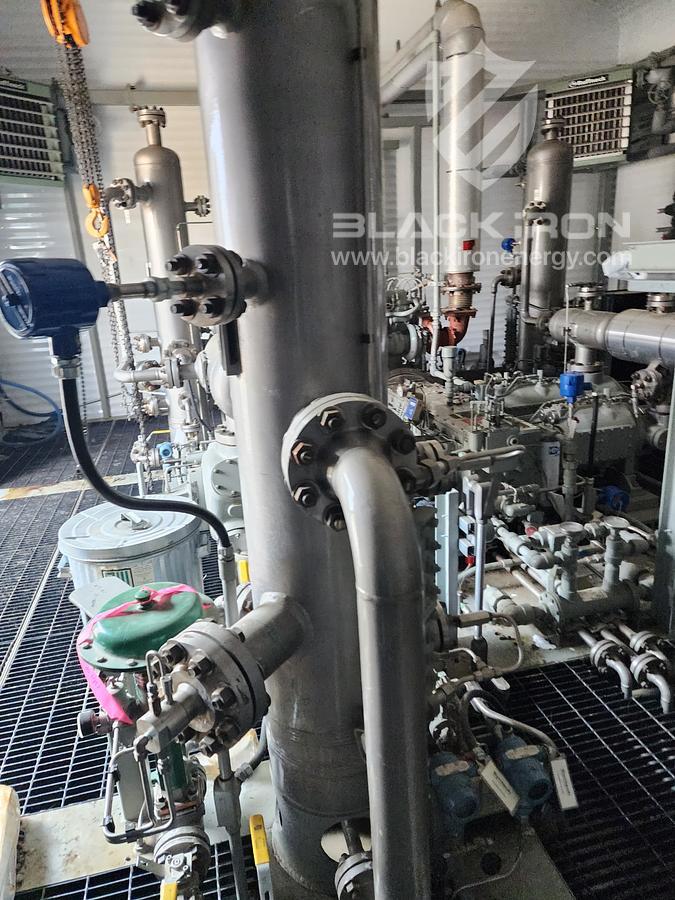 Used 169 hp Cat 3306TA Ariel JG4-4 Acid Gas Compressor