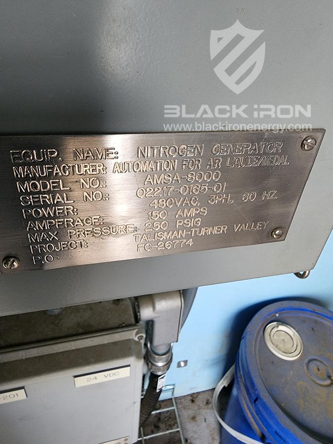 Used Nitrogen Injection Skid - SeaCan