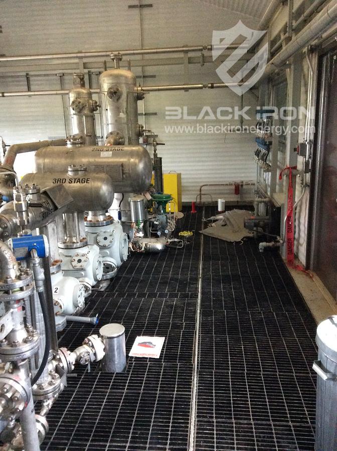 Used Qty. 2 - 300hp EMD Ariel JGA/6 5-Stage Acid Gas Units