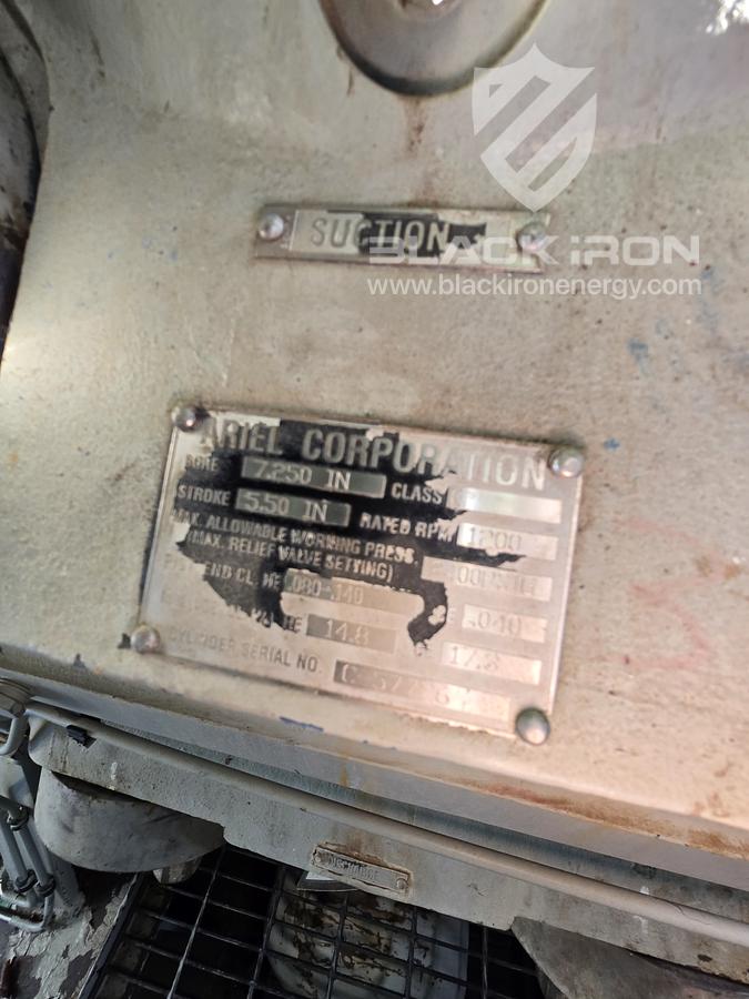 Used 1480 hp Waukesha L7042GSI Ariel JGK/4 2-Stage Sour Recip