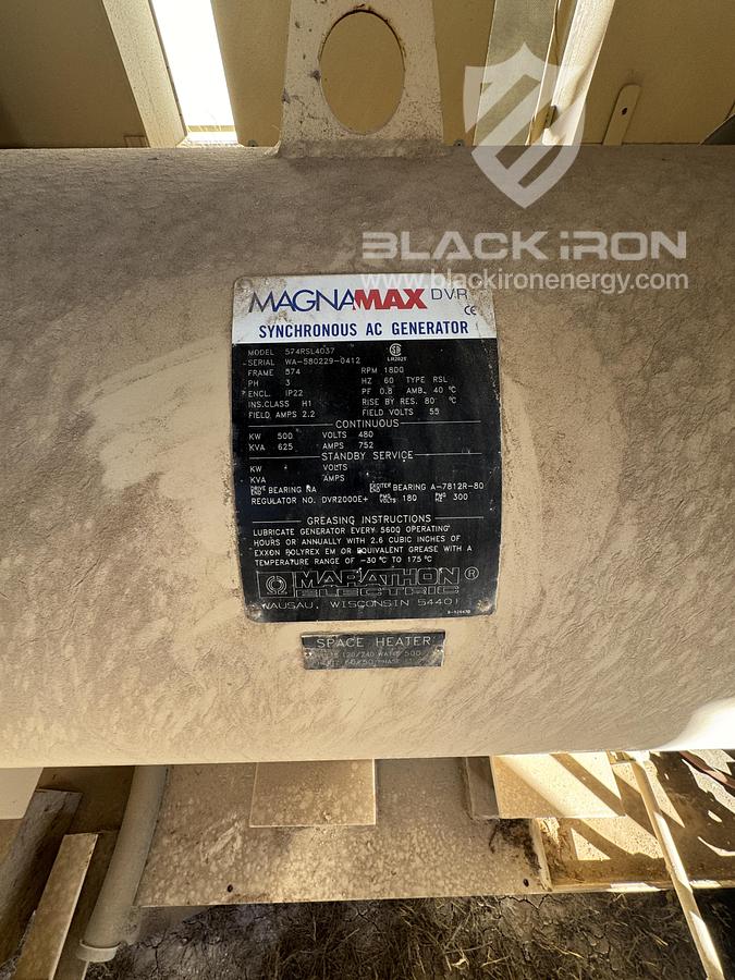 Used 500 kW Waukesha L36GSI Genset - UNIT 5