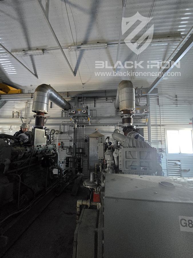 Used Dual Waukesha H24GL Marathon 350 kW Genset