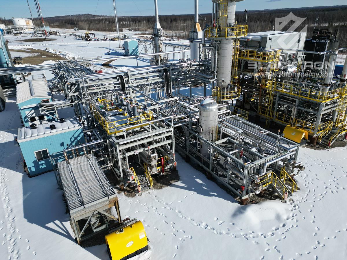 Used Crude Oil Frac Plant