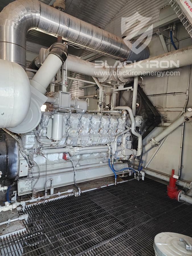 Used 1150 hp CAT G3516LE-A3 GE Gemini ES602 2-Stage Sour (1 of 2 Available)