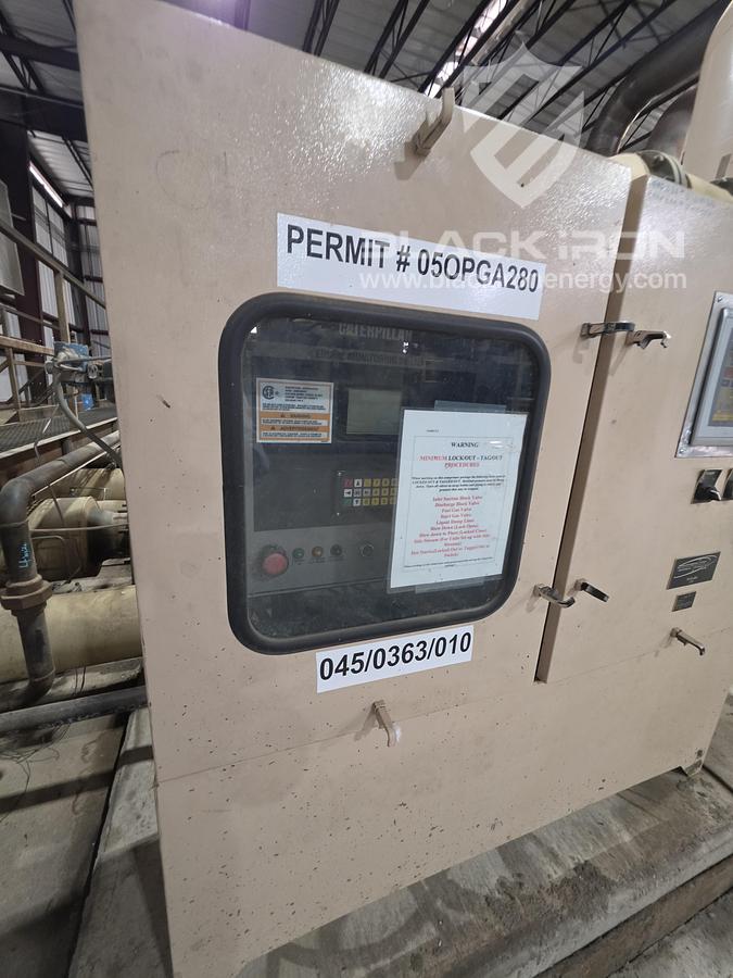 Used (2) 4890 Hp CAT 3616 JGC/6 3 Stage Sweet