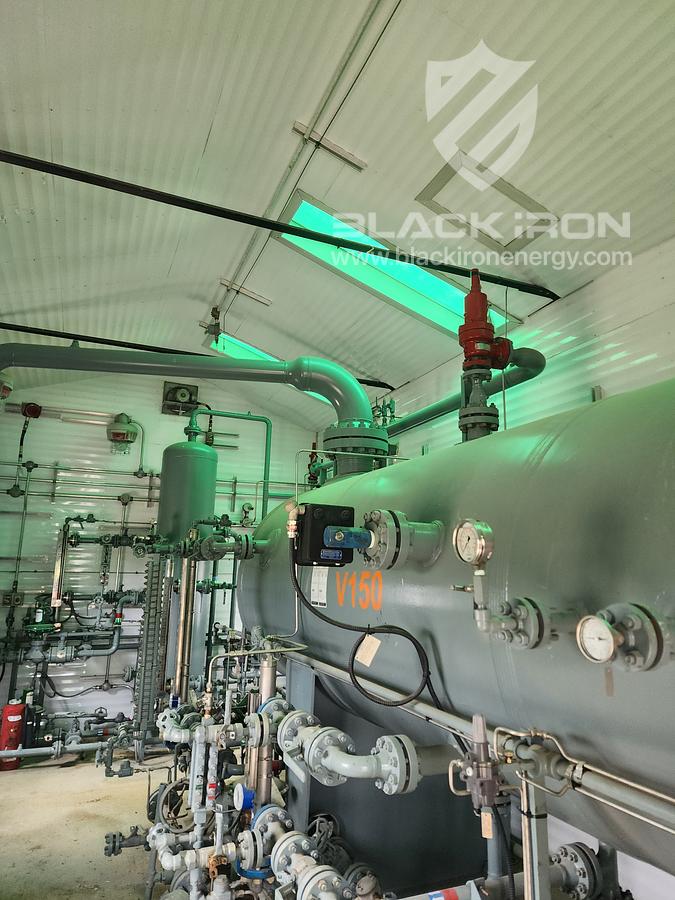 Used 60" OD x 20' S/S x 1450 psig MAWP 3-Phase Sour Separator