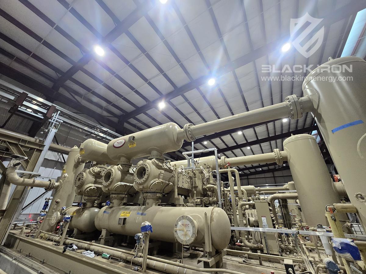 Used 5500 hp GE Electric Drive Ariel KBZ/6 4-Stage (1 of 4 Available)