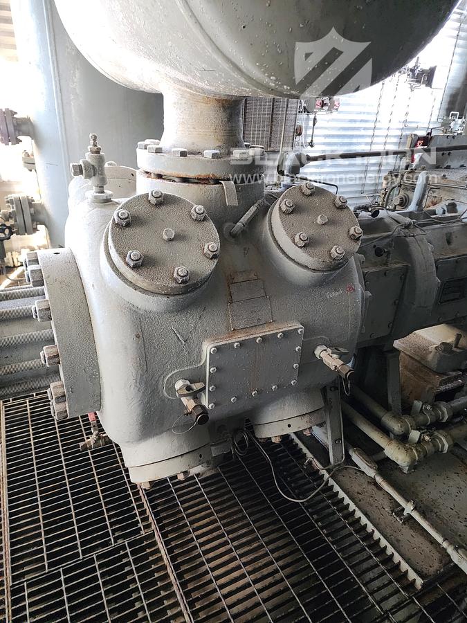 Used 1150 hp CAT G3516LE-A3 GE Gemini ES602 2-Stage Sour (1 of 2 Available)