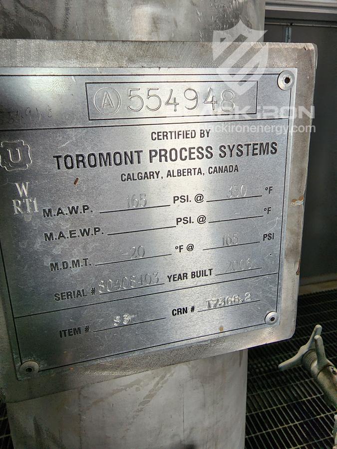 Used 400hp Ariel JGJ4, 5 Stage Acid Gas Compressor