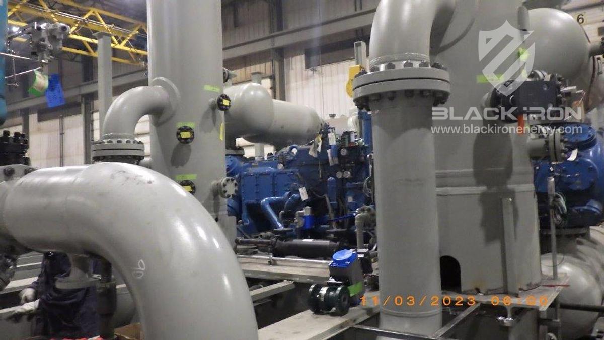 New Surplus New Surplus 3750HP Caterpillar G3612-A4 Ariel KBZ4 Reciprocating 3 Stage Sour