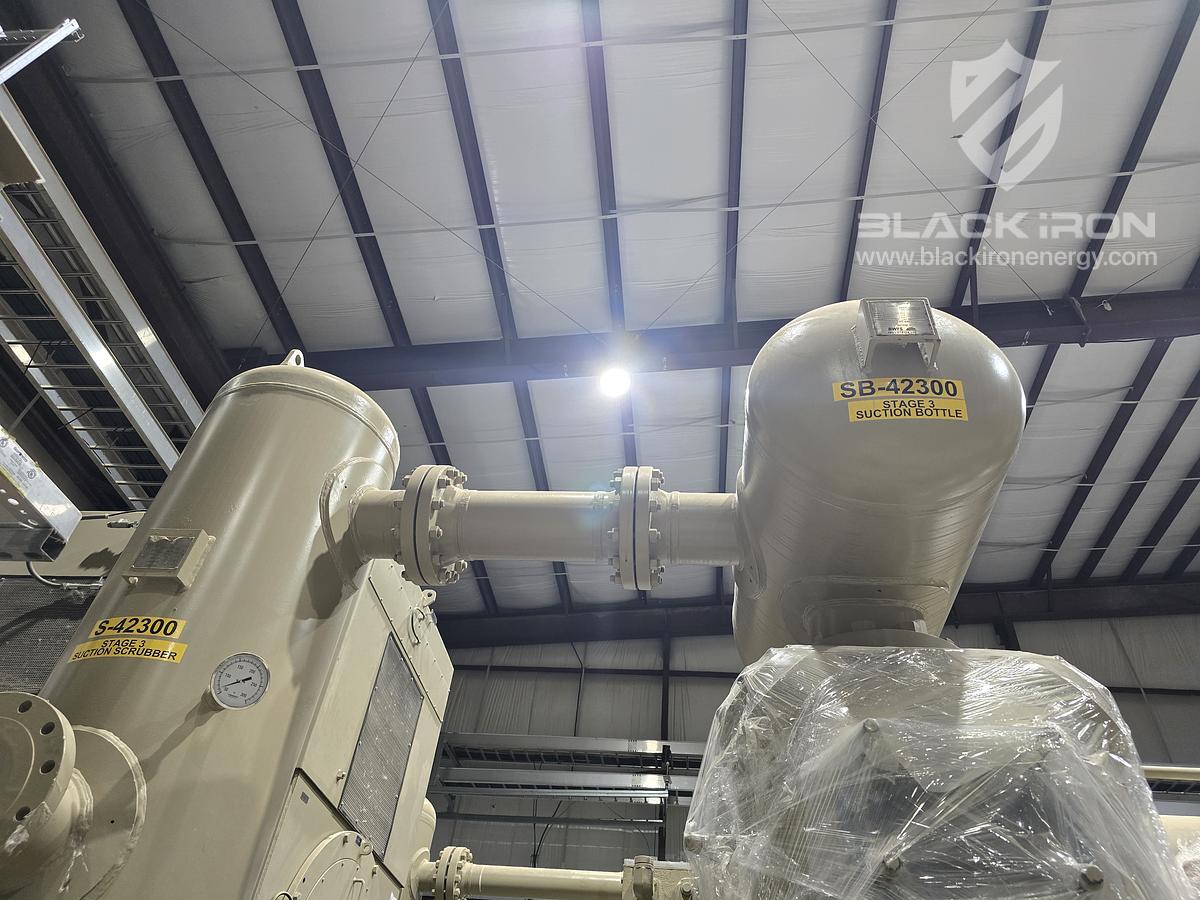 Used 5500 hp GE Electric Drive Ariel KBZ/6 4-Stage (1 of 4 Available)