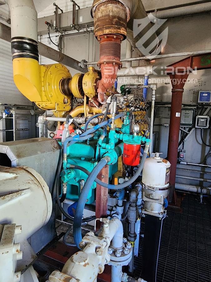 Used 600 hp Caterpillar 3412 Frick 355L Sour