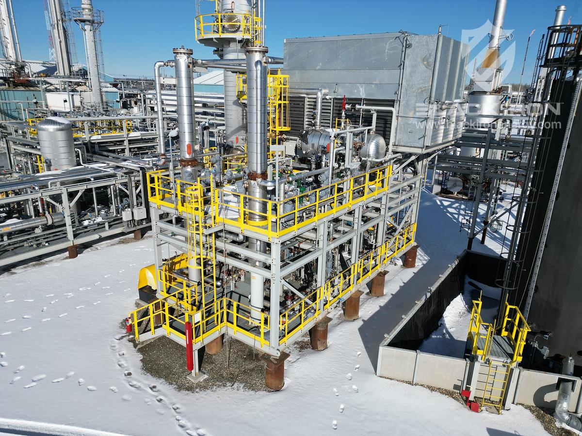 Used Crude Oil Frac Plant