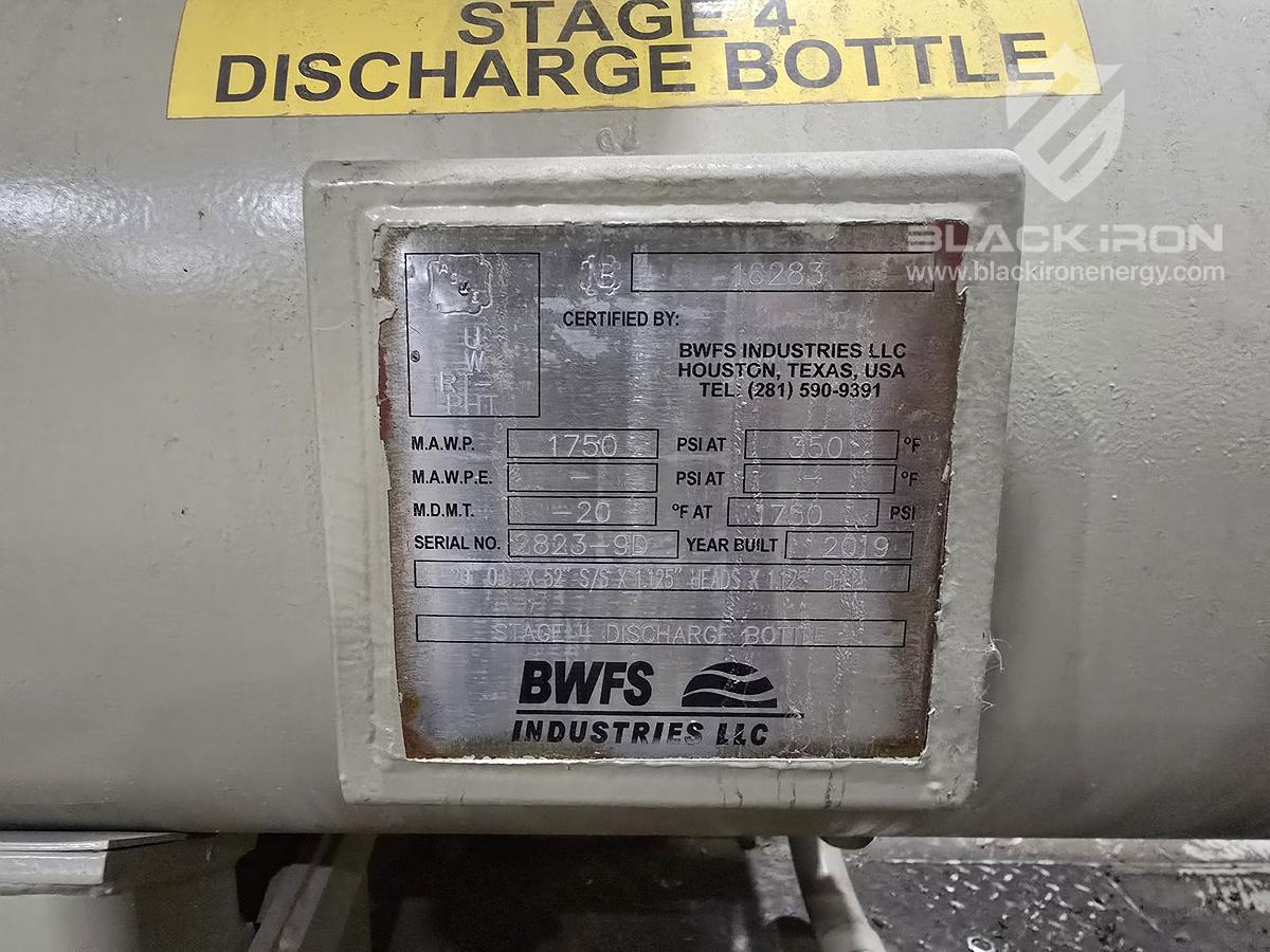 Used 5500 hp GE Electric Drive Ariel KBZ/6 4-Stage (1 of 4 Available)