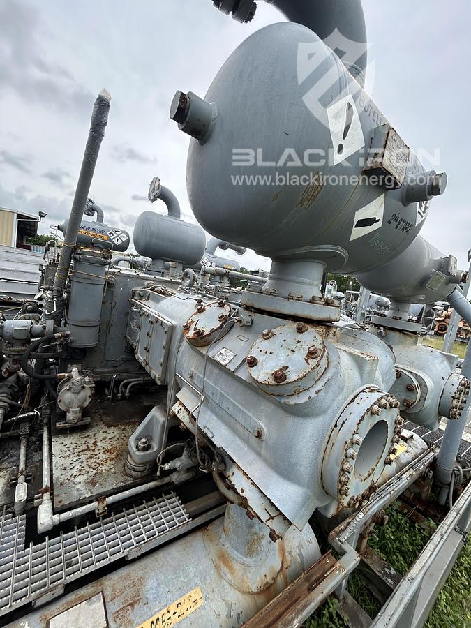 Used 2370 hp CAT 3608TA Ariel JGD/4 4-Stage Sour Recip Unit #090132