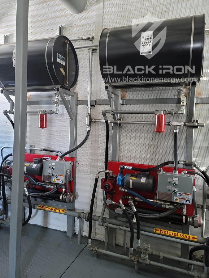 Used P48GL Dual Genset 700KW Nat Gas