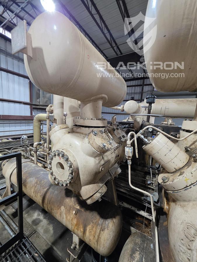 Used (2) 4890 Hp CAT 3616 JGC/6 3 Stage Sweet