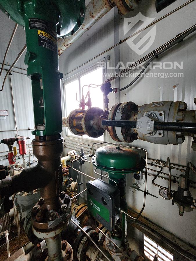 Used 30" x 10' Vertical Separator W/ 400BBL Tank and Coriolis Meter