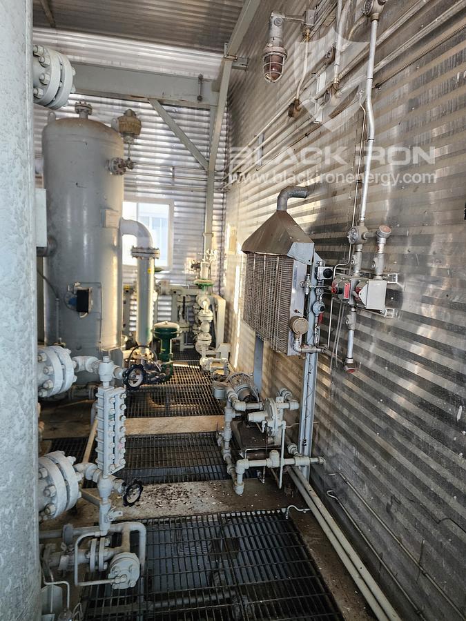 Used 1150 hp CAT G3516LE-A3 GE Gemini ES602 2-Stage Sour (1 of 2 Available)