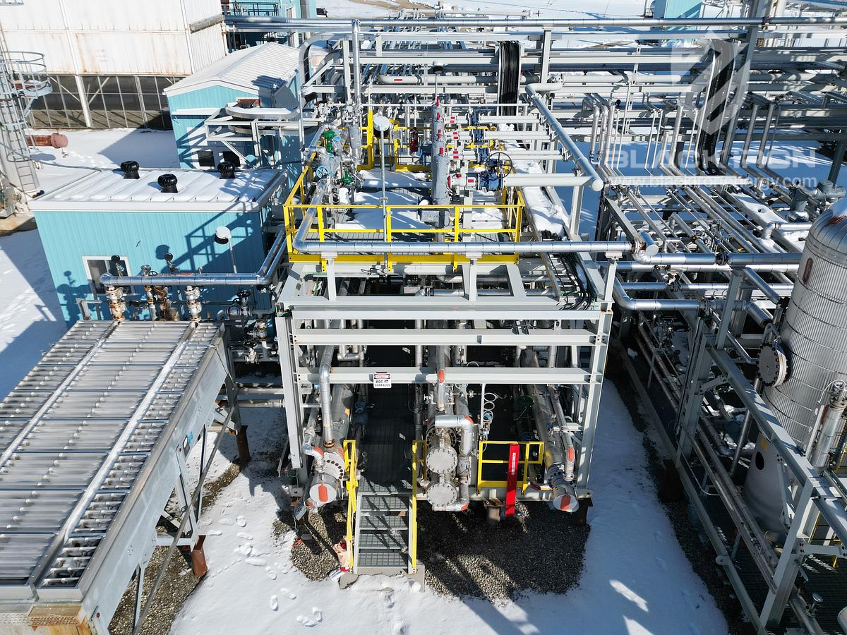 Used Crude Oil Frac Plant