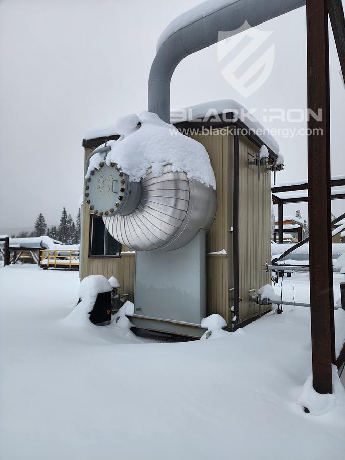 New Surplus 66" ID x 15' S/S x 50 psig Flare Knockout Drum