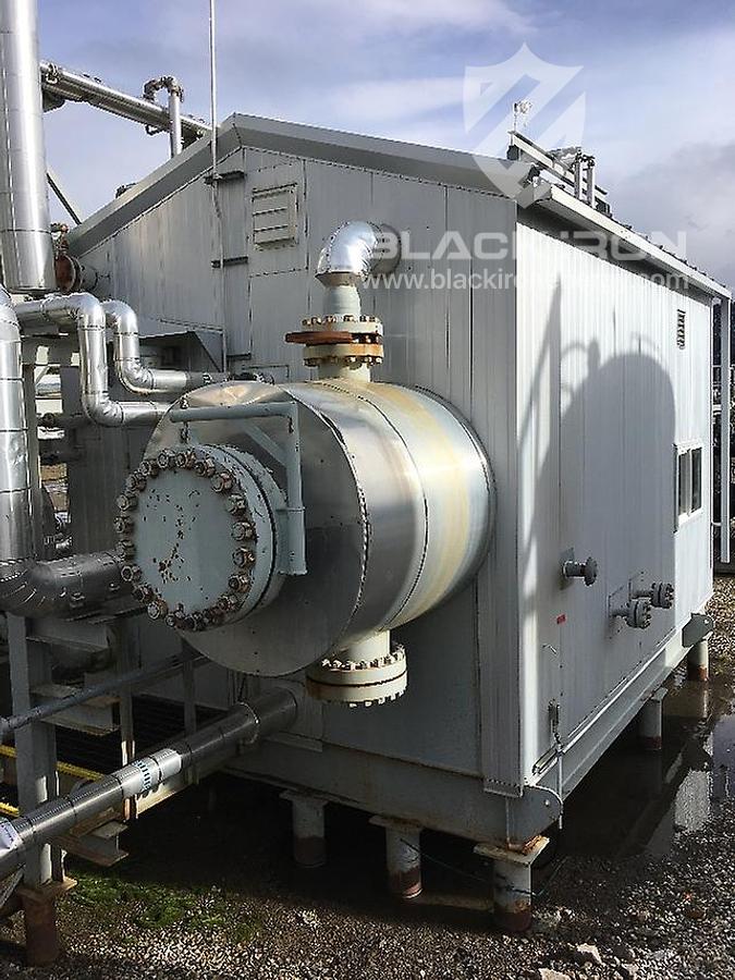 Used 48" X 16' 2127 psi Sour Horizontal 3 Phase Separator