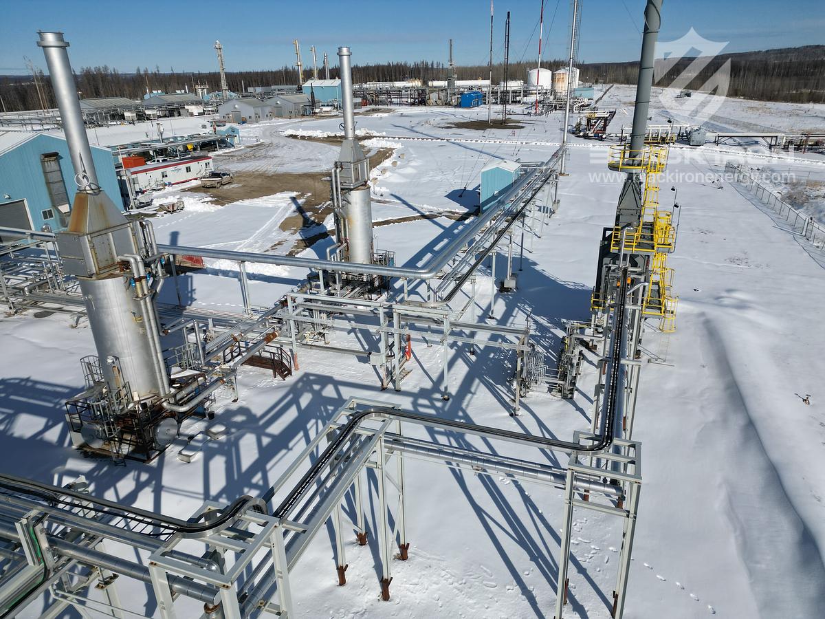 Used Crude Oil Frac Plant