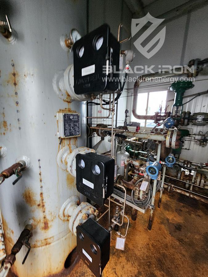 Used 30" x 10' Vertical Separator W/ 400BBL Tank and Coriolis Meter