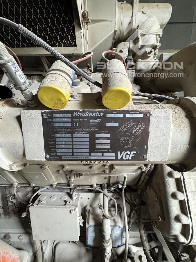 Used 500 kW Waukesha L36GSI Genset