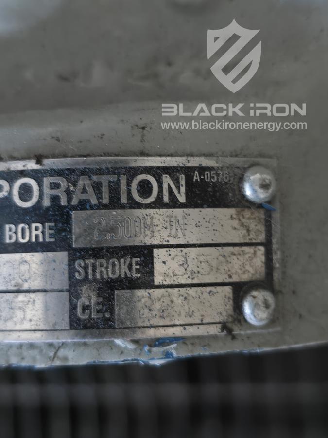 Used 169 hp Cat 3306TA Ariel JG4-4 Acid Gas Compressor