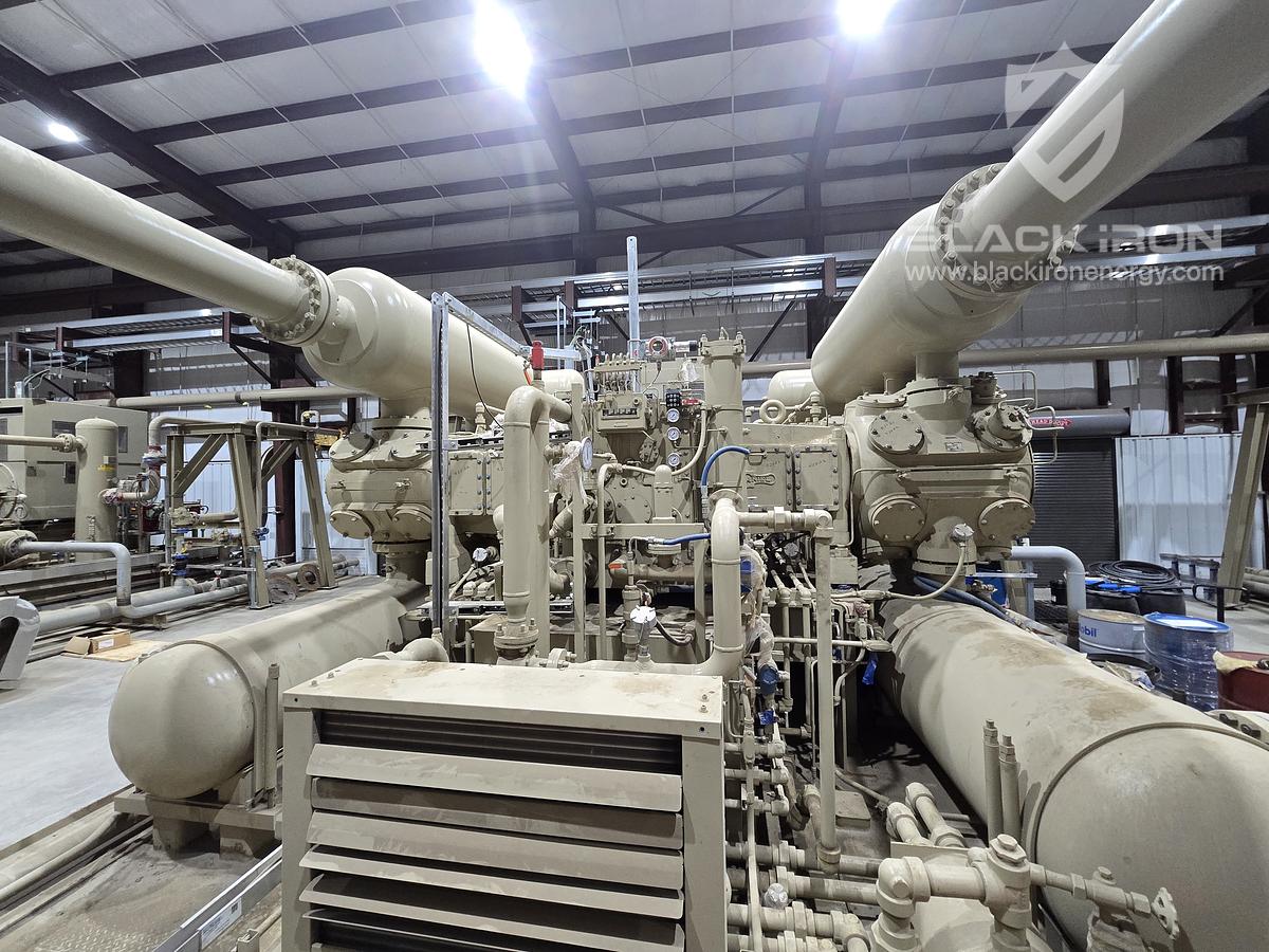 Used 5500 hp GE Electric Drive Ariel KBZ/6 4-Stage (1 of 4 Available)