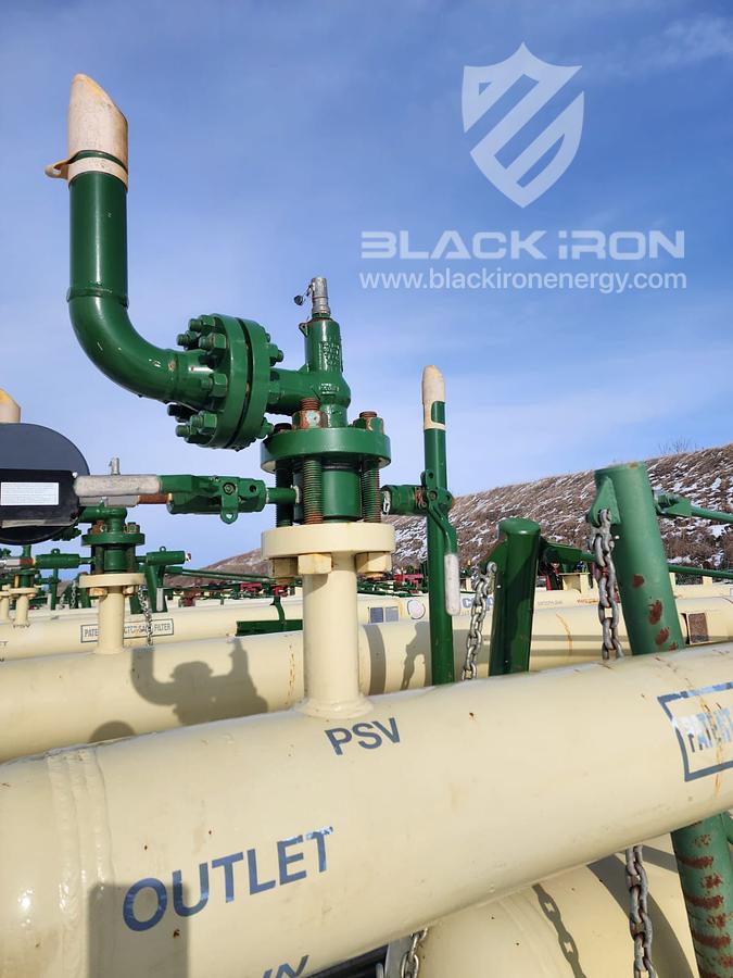 New Surplus Qty. 12: New Surplus Sand Separator, 3000 psig MAWP