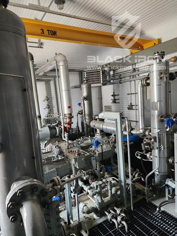 Used 169 hp Cat 3306TA Ariel JG4-4 Acid Gas Compressor