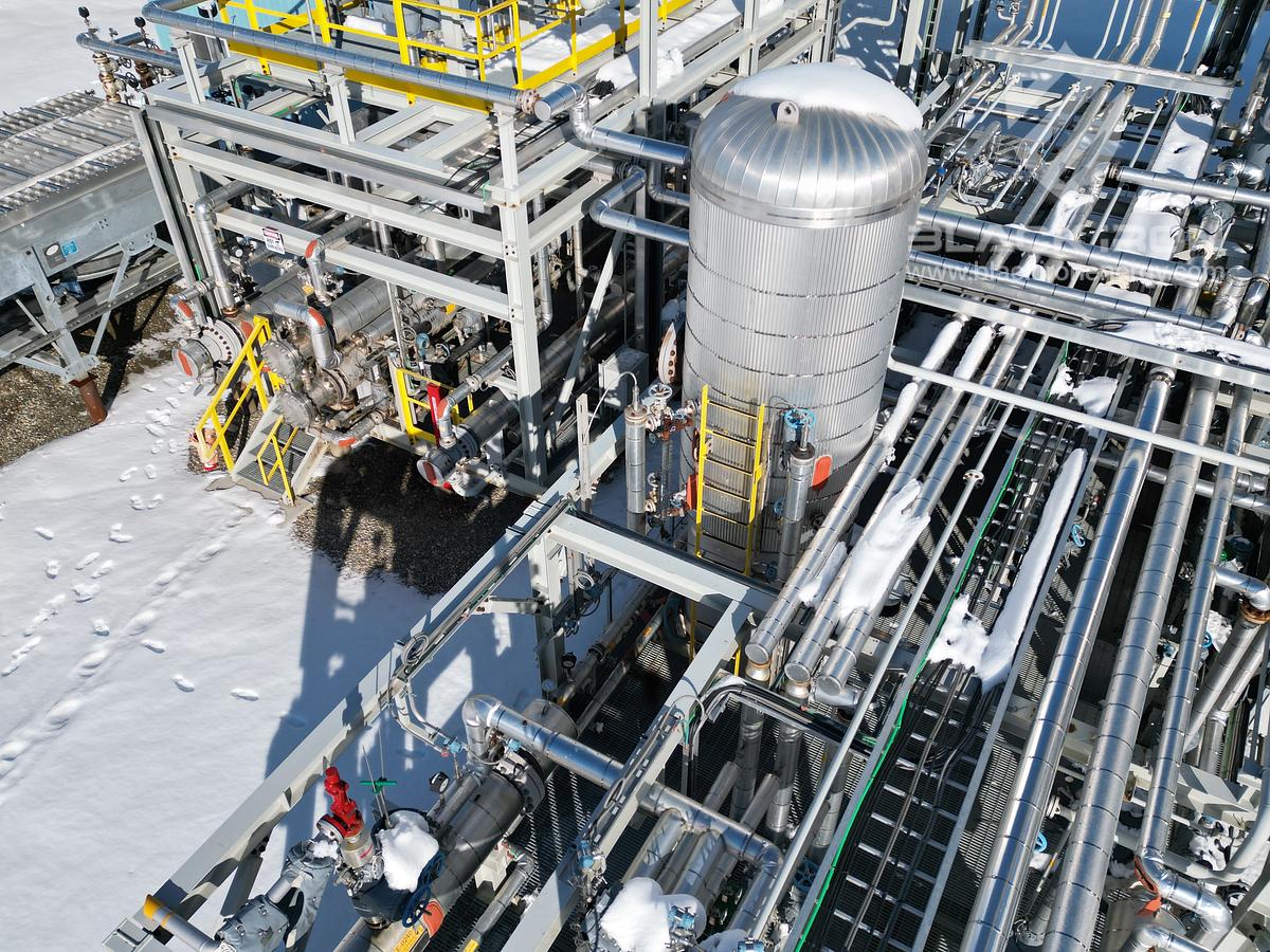 Used Crude Oil Frac Plant