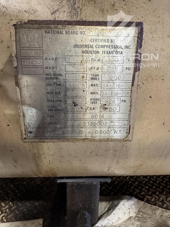 Used 4962 HP CAT 3612, JGD/6 3 Stage Sour