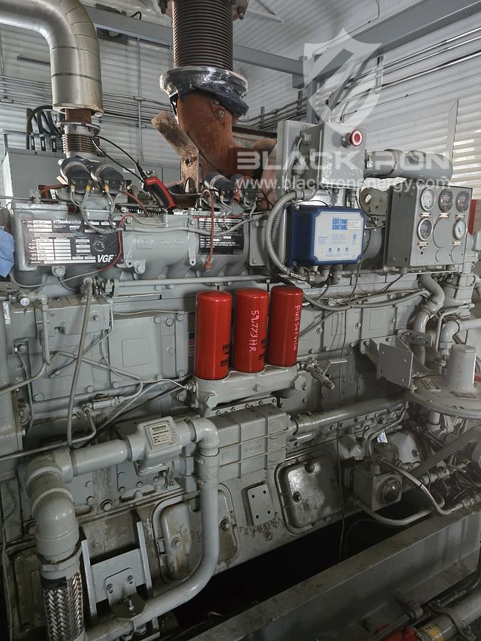 Used Dual Waukesha H24GL Marathon 350 kW Genset