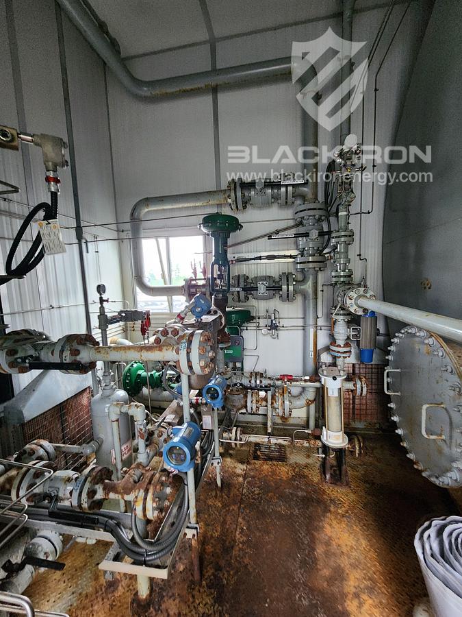 Used 30" x 10' Vertical Separator W/ 400BBL Tank and Coriolis Meter