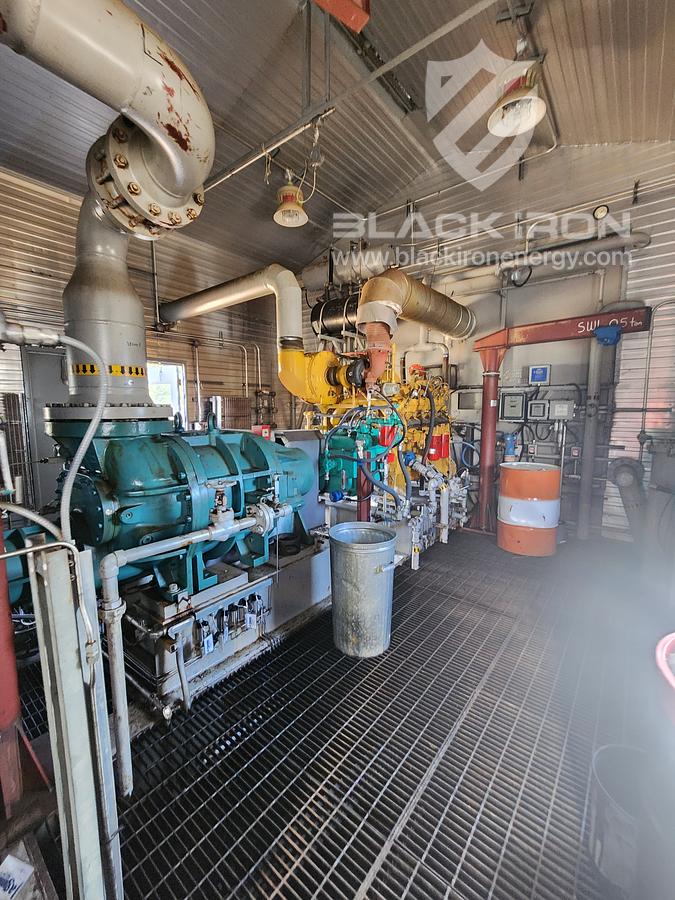 Used 600 hp Caterpillar 3412 Frick 355L Sour